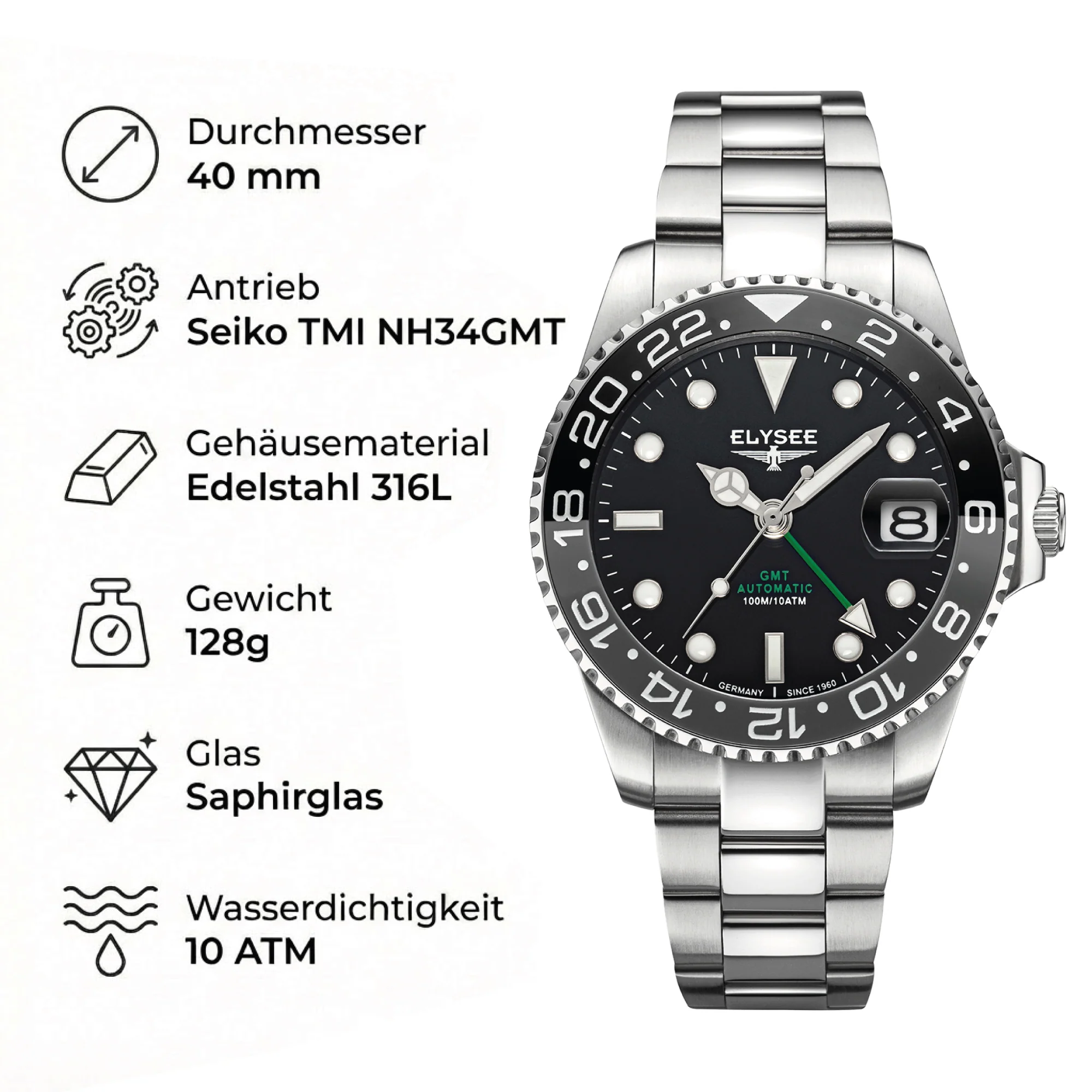 GMT AUTOMATIC Ceramic 80616 - Image 2